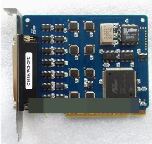 1pc used MOXA C168H/PCI-CPC RS-232 card