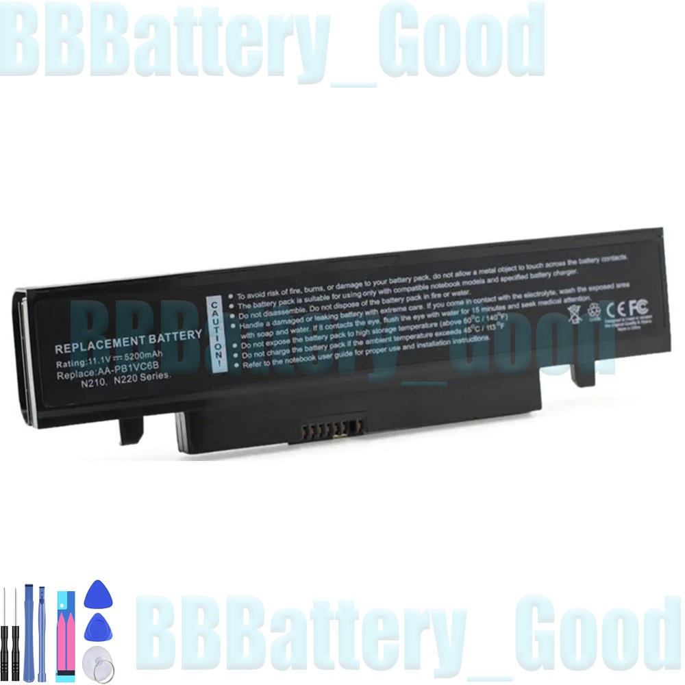 5200MAH Battery for Samsung N210 N220 N145 NB30 X420 NP-N145 NP-Q330 AA-PB1VC6B