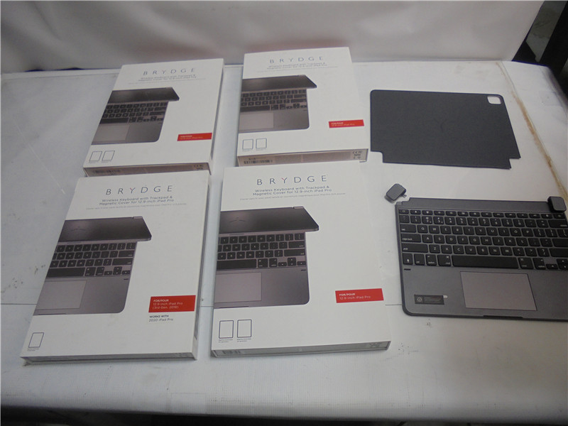 Brydge BRYTP6022 Wireless Keyboard Bluetooth Lot of 4 With Charger