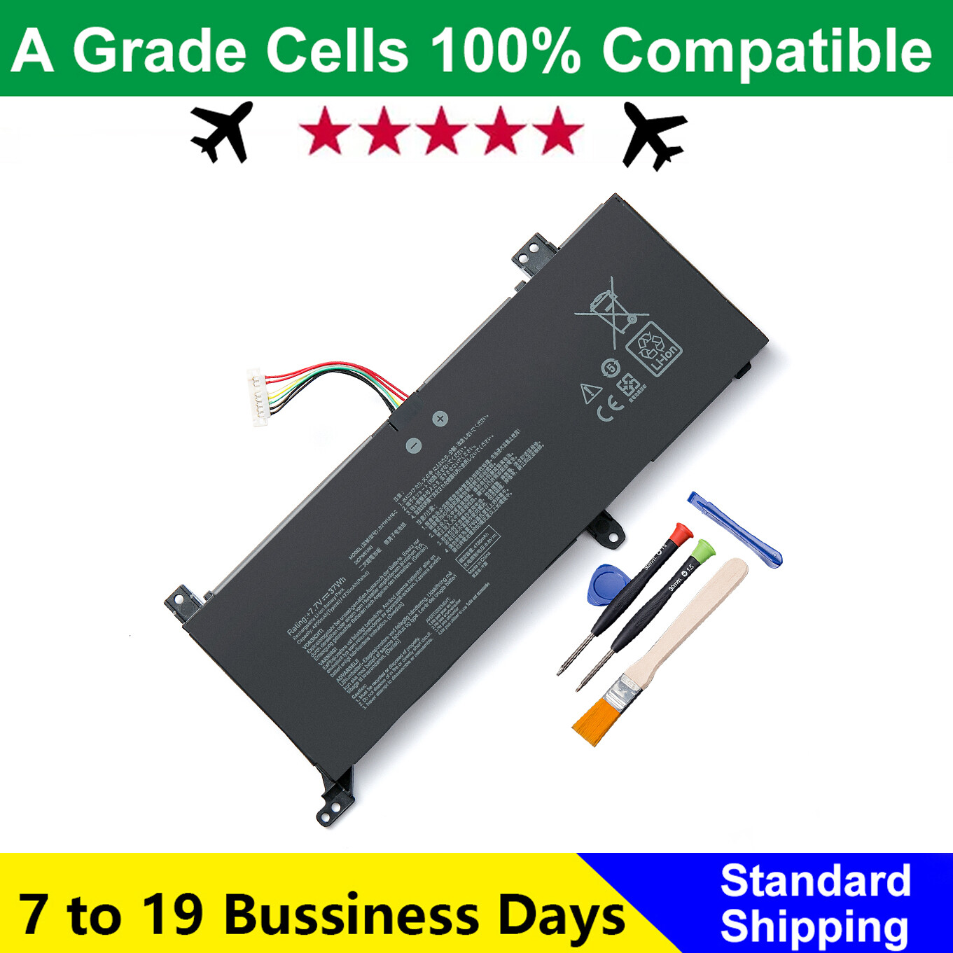 B21N1818-2 C21N1818-2 Battery For Asus VivoBook 14 A412 F412 S412 X412DA X412FA