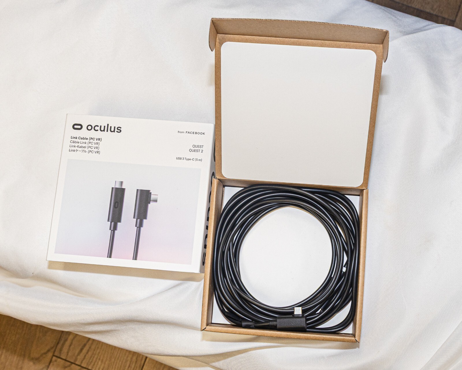Official Oculus Meta Quest Link Cable 5m 16ft USB-C PC VR w/ Original Box