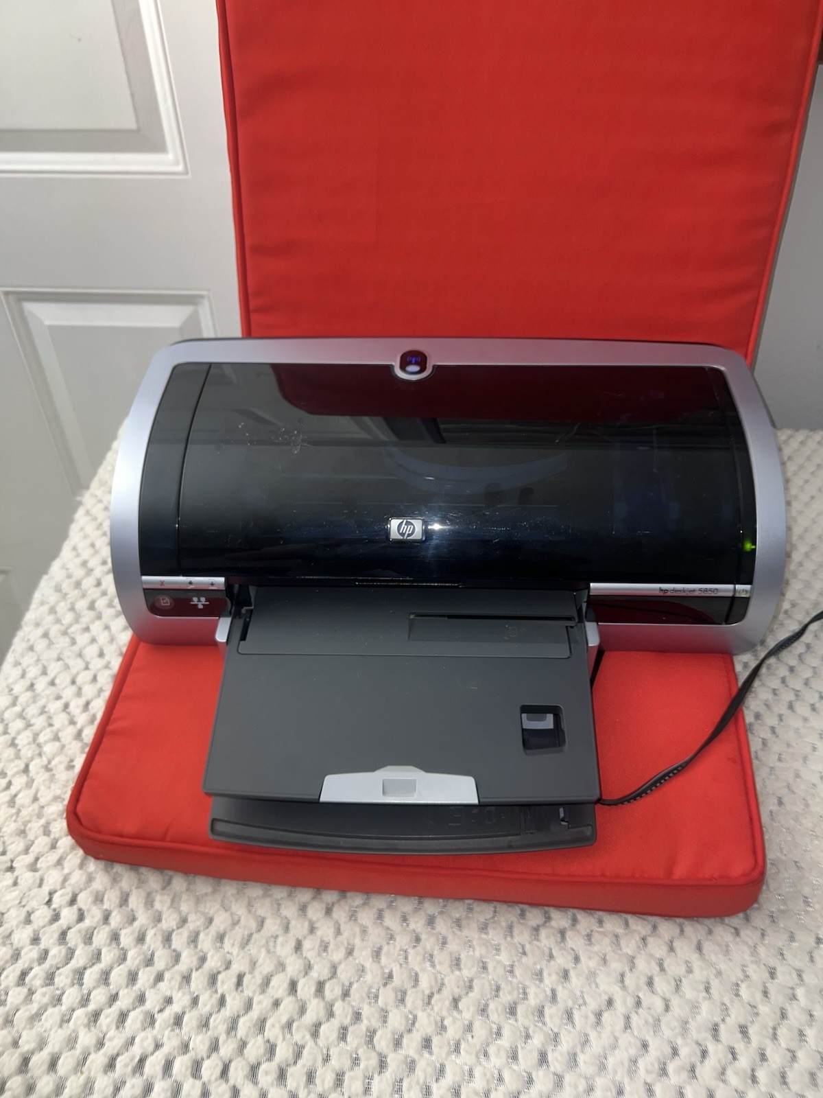 HP DeskJet 9800 11x17 Wide Format Color Inkjet Printer Tested Great No Ink -Read