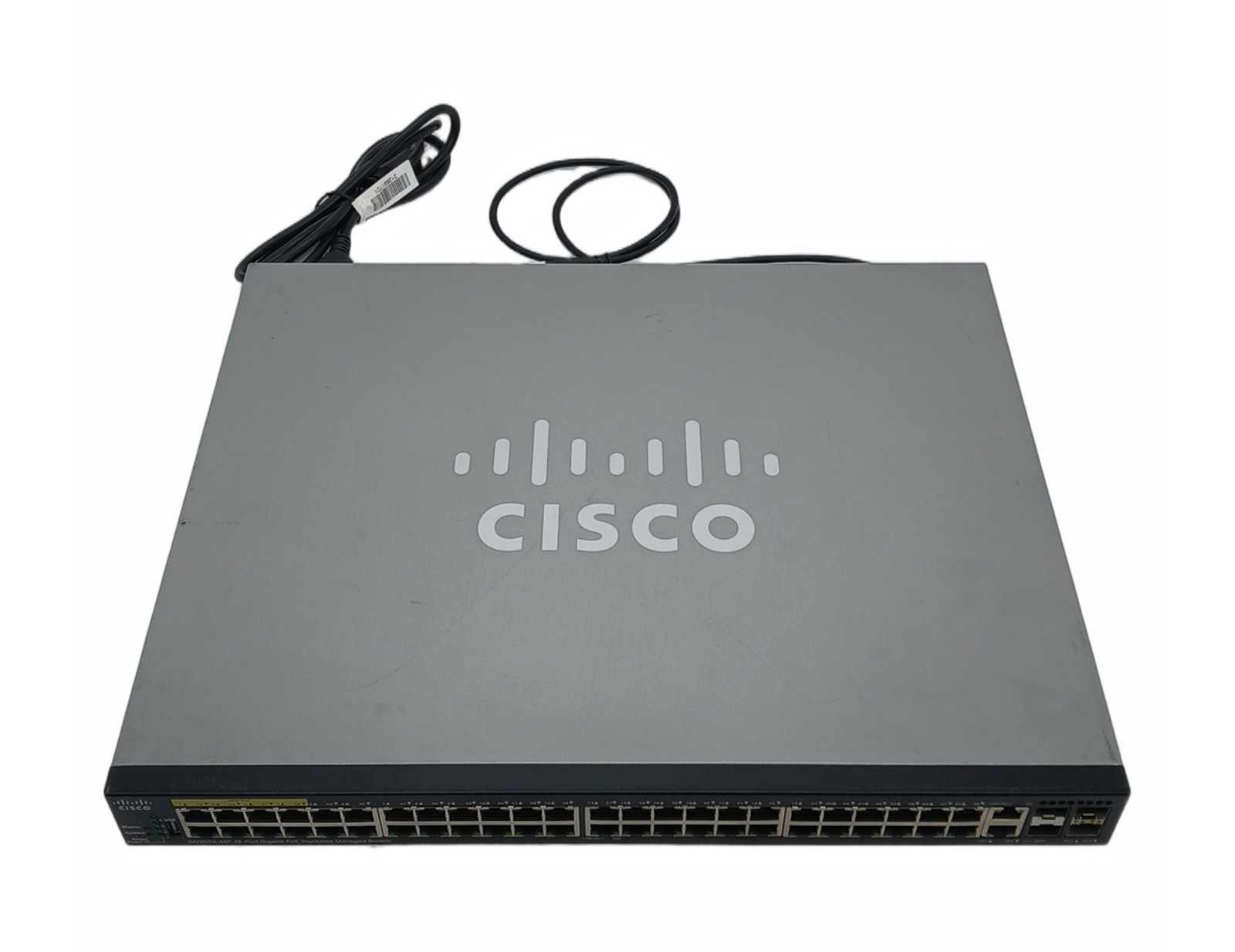 Cisco SG350X-48P 48-Port Gigabit PoE+ Layer 3 Managed Rackmount Switch