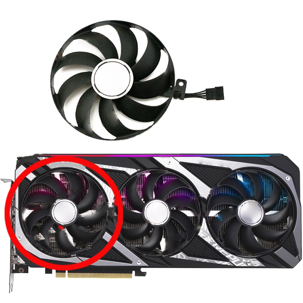 For ASUS RTX3060 3050 ROG STRIX Graphics Card 90MM Cooling Fan CF9015H12S