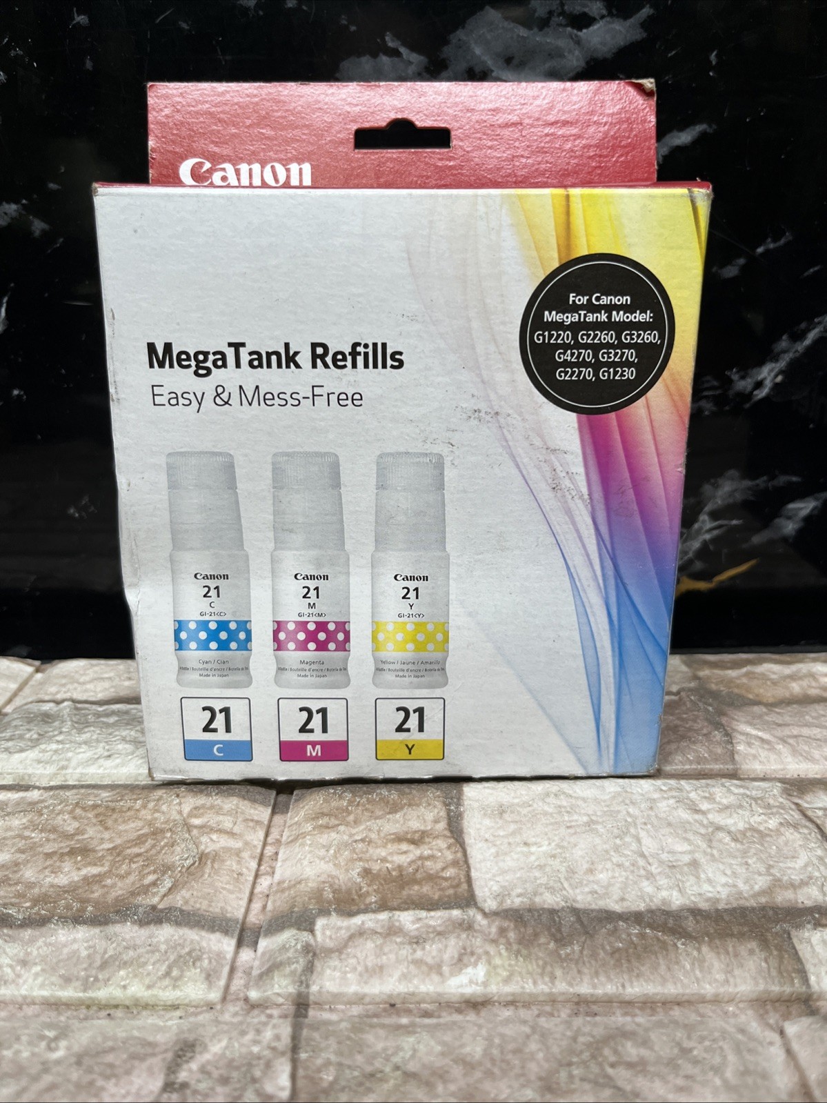 Canon MegaTank Refills Easy & Mess OPEN BOX