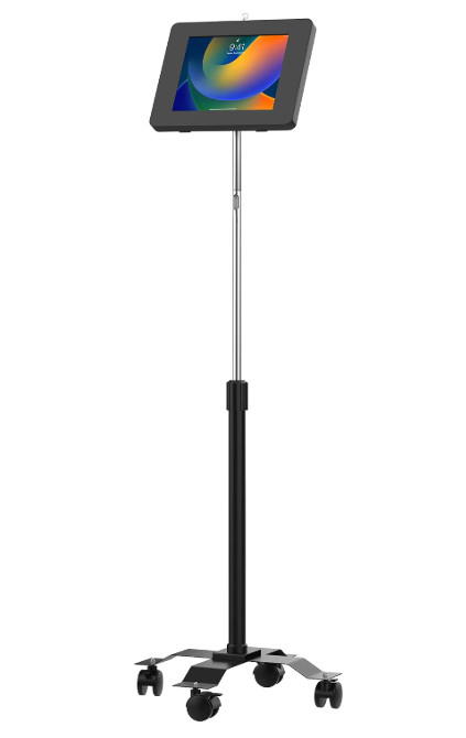 CTA Digital PAD-PARACGS CompactMobile Floor Stand w Universal Security Enclosure