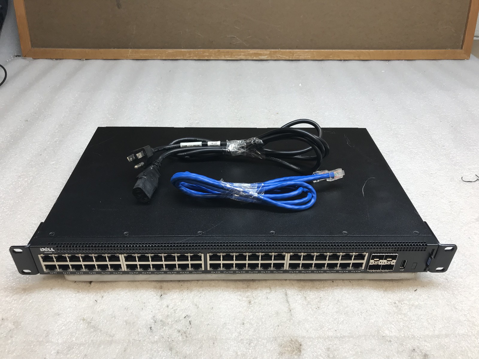 Dell EMC X1052 48-Port Gigabit L3 Managed Switch 4 SFP+ 10GbE Uplinks