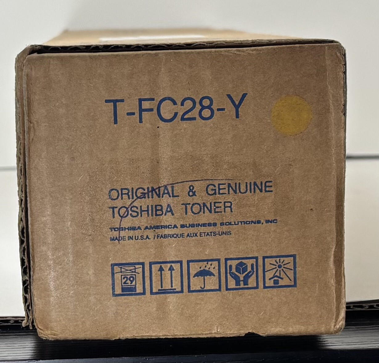 Toshiba T-FC28-Y Toner Cartridge for 2330C, 3530C, Yellow -New-
