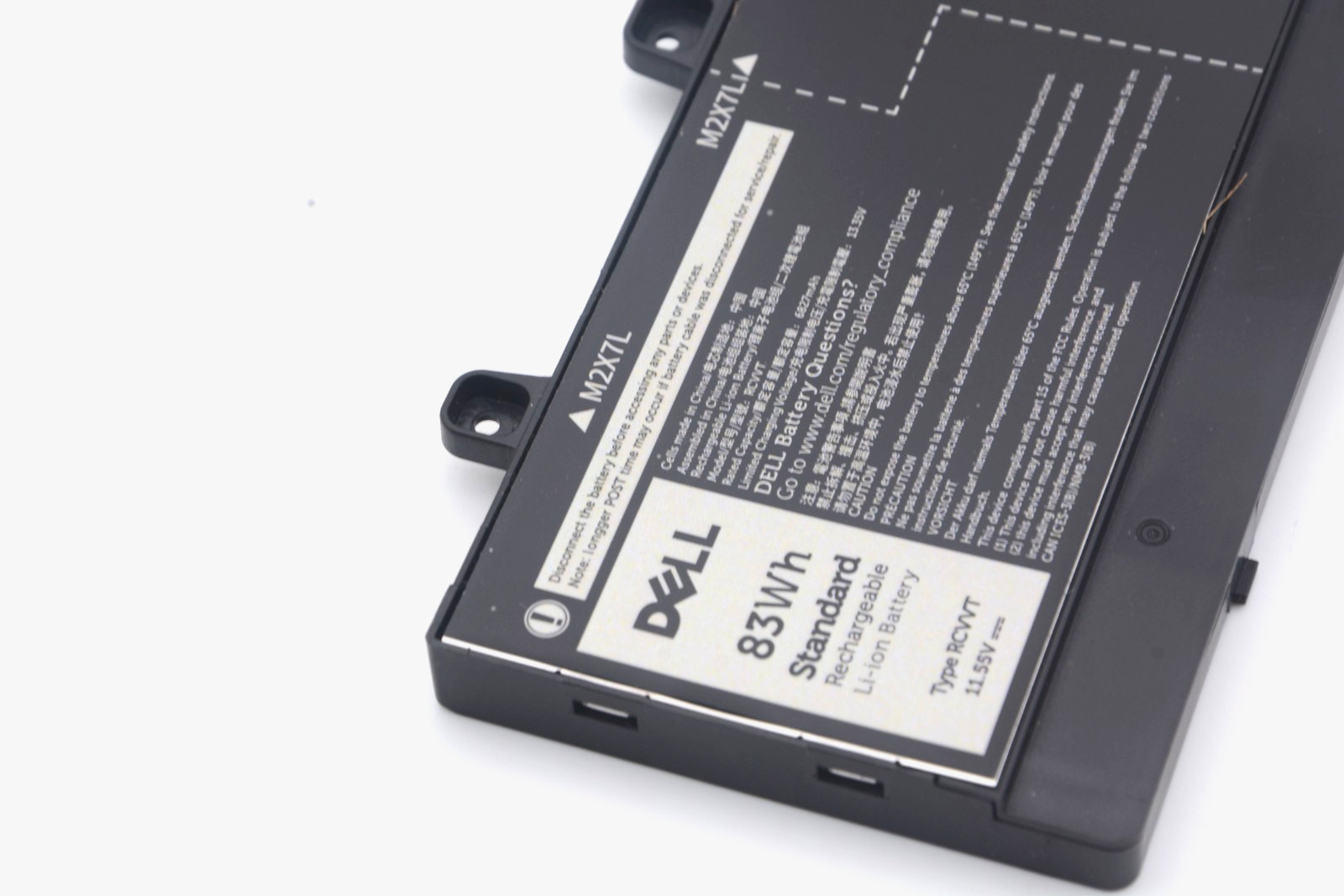 Original RCVVT Battery 83Wh 11.55V for Dell Precision 7670 7680 7770 7780 NWDC0