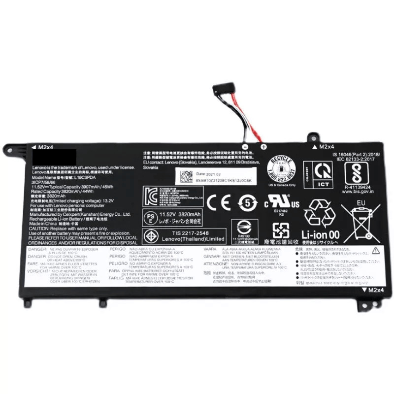 Brand New  L19C3PDA  Battery For  L19C3PDA L19L3PDA L19D3PDA 11.52V 45WH