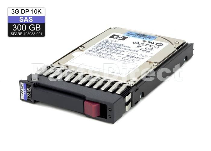 HP MBF2300RC EG0300FBDSP 300GB 2.5" SAS Server HDD w/ Caddy