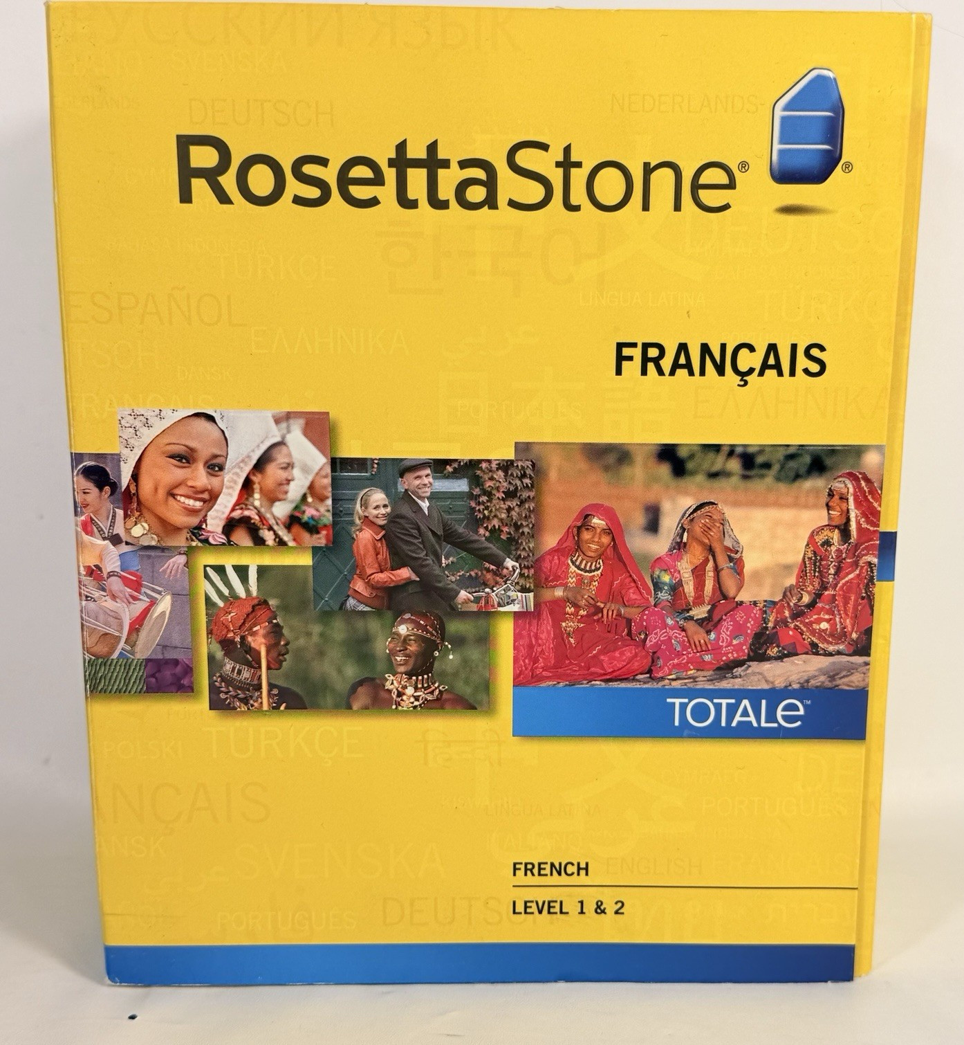 Rosetta Stone French Francais Levels 1 & 2 TOTALe Version 4 PC Mac Tested Works