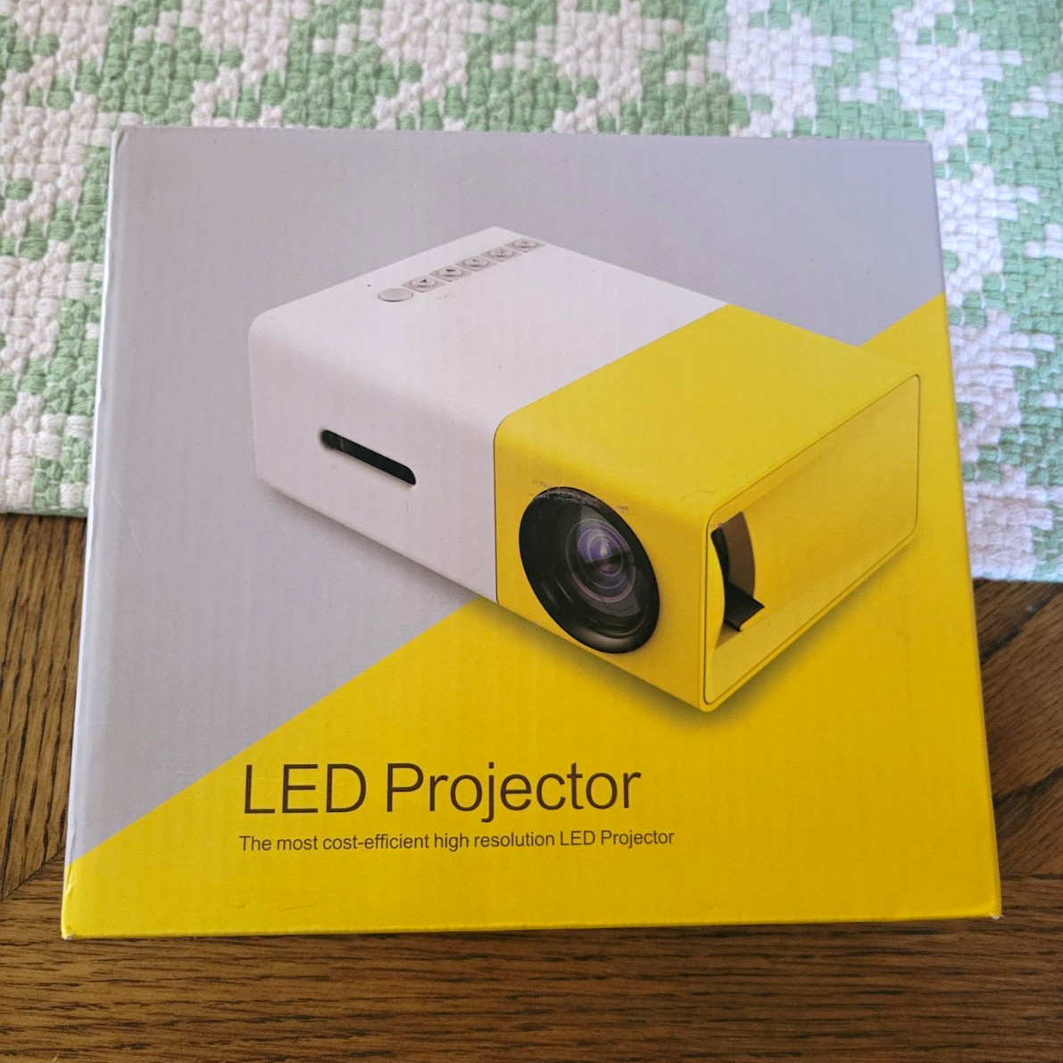 Mini Portable Projector. compact travel projector.