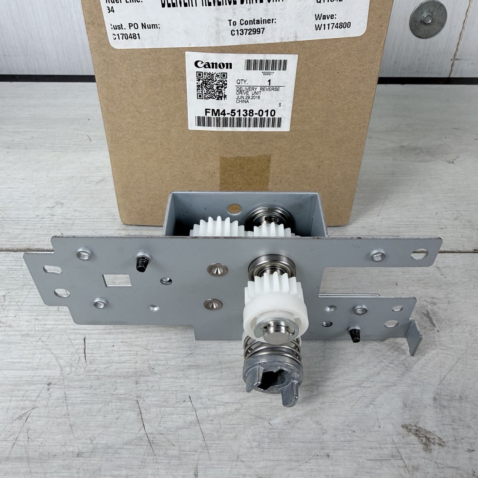 Genuine Canon FM4-5138-010 Delivery Reverse Drive Unit iR-ADV 6055 6065 BNIB