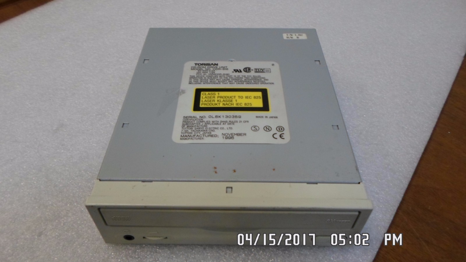 TORISAN CDR-S18 CD-ROM DRIVE