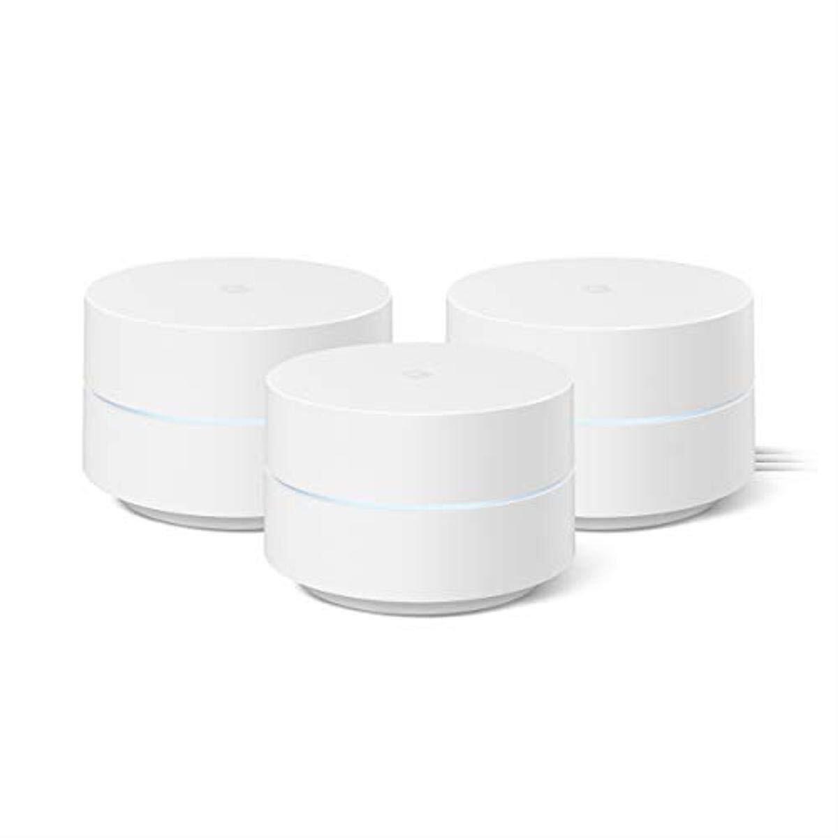 Google Wifi 3pk - Home Wi-Fi System - Mesh Wi-Fi - Whole Home Coverage
