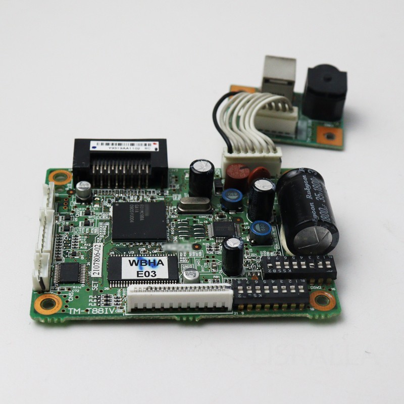 Original Mainboard Motherboard For Epson TM-T88IV Printer W/ Power Adapter Board