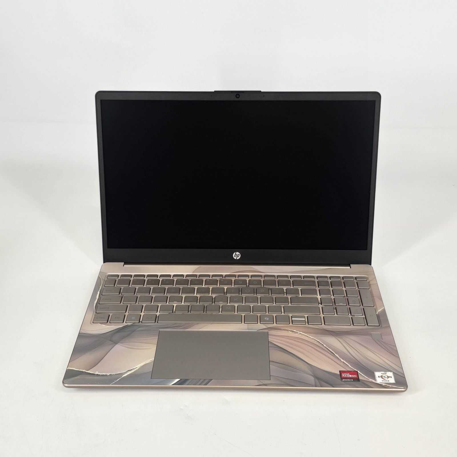 HP Notebook 15 Rose Gold HD TOUCH 2.4 GHz Athlon Silver 7120U 4GB 120GB SSD