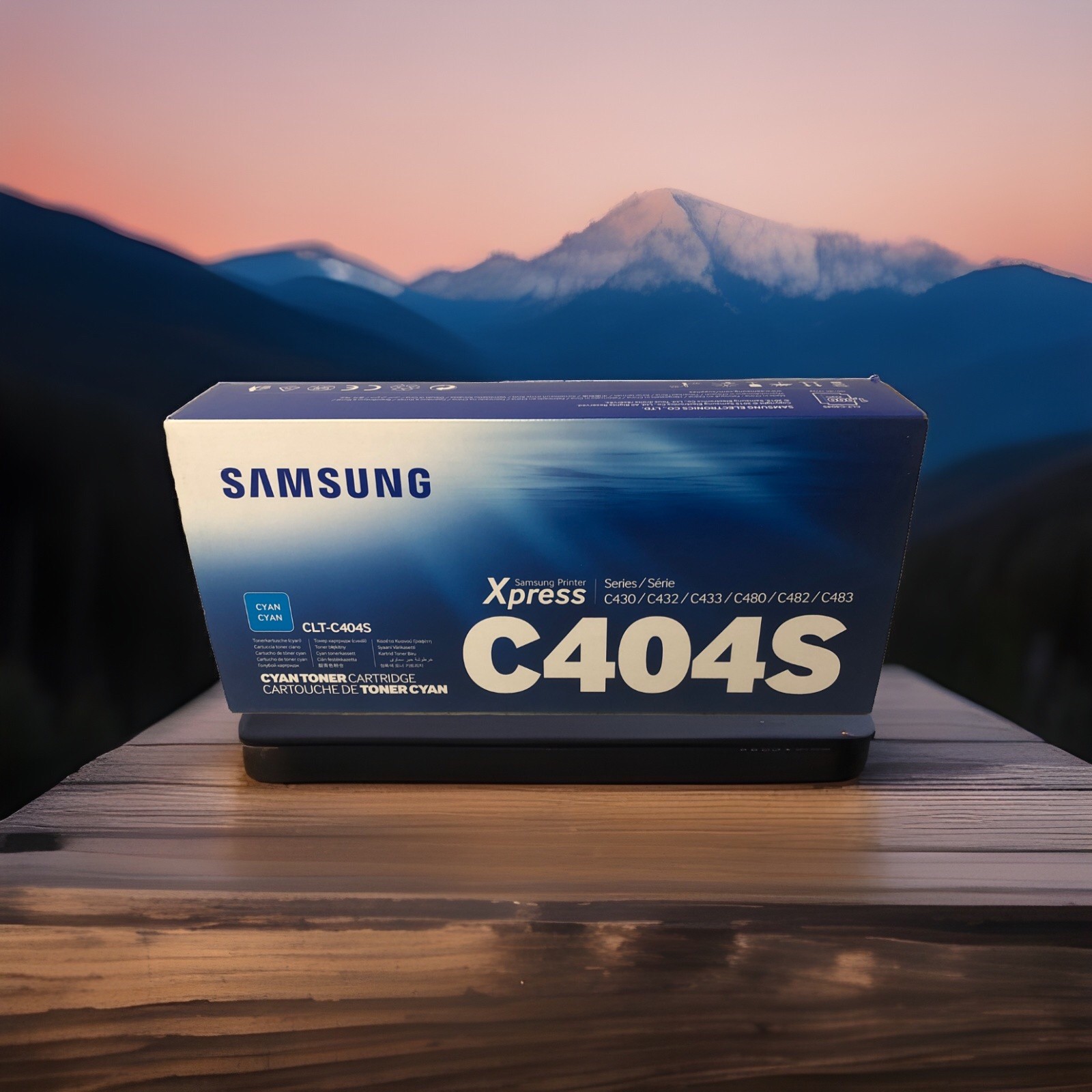 Genuine Samsung CLT-C404S Cyan Toner Cartridge C430 C432 C433 C480 C482 C483 NIB