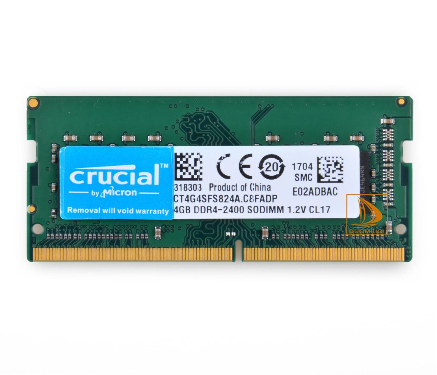 Crucial 4GB 1Rx8 PC4-2400T DDR4 2400Mhz PC4-19200S 260Pin Sodimm Memory RAM ~