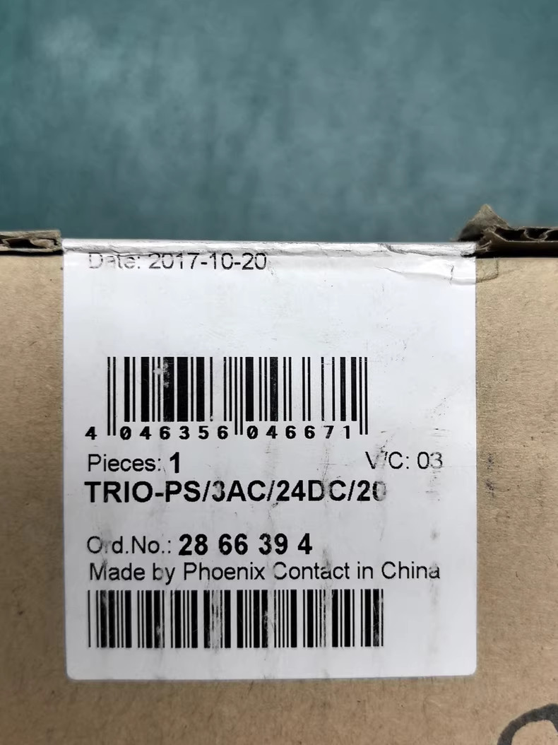 1 Pcs Brand New Phoenix Contact 2866394 TRIO-PS/3AC/24DC/20 Power Supply Module