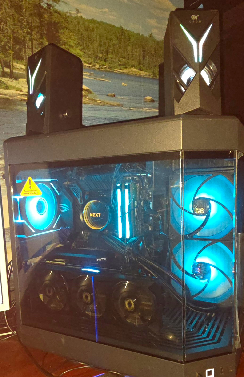 Custom/Whitebox RGB Tempered Glass Gaming Tower i7-10700K 32GB Win11 Pro