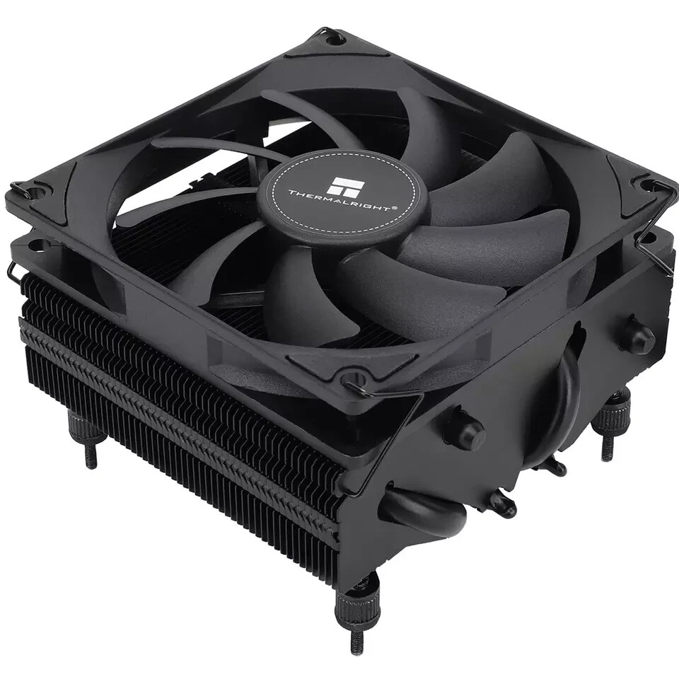 AXP90-X53 Black Low Profile CPU Air Cooler, 53Mm Height, with