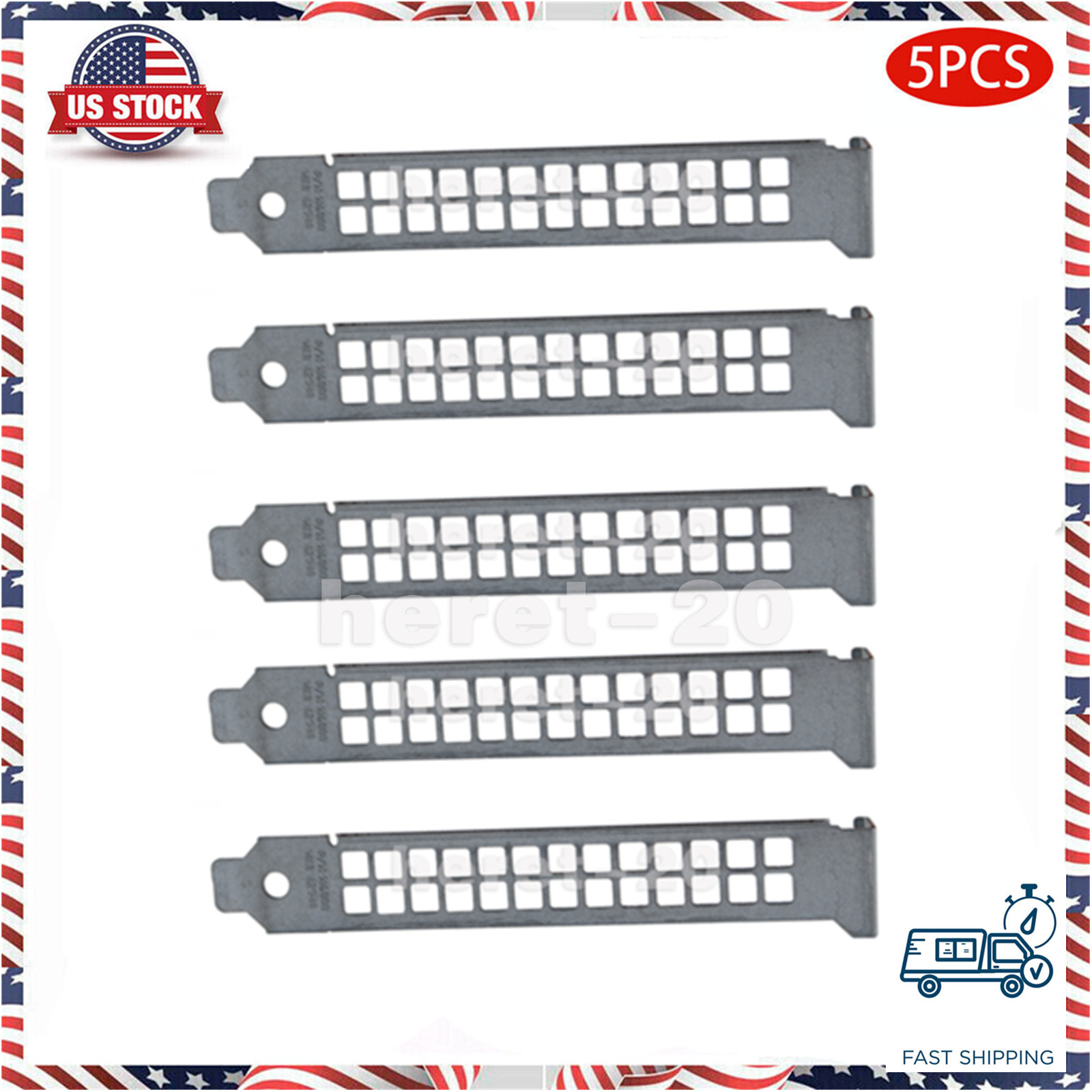 Lot 5 For Dell T5600 T3620 T5810 5820 T5860 T7910 T7920 PCI Slot Cover N680D