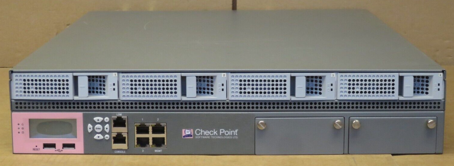 Check Point  Smart-1 3050 CPAP-SM3050 ST-50 Management Appliance 32GB RAM 4x 2TB