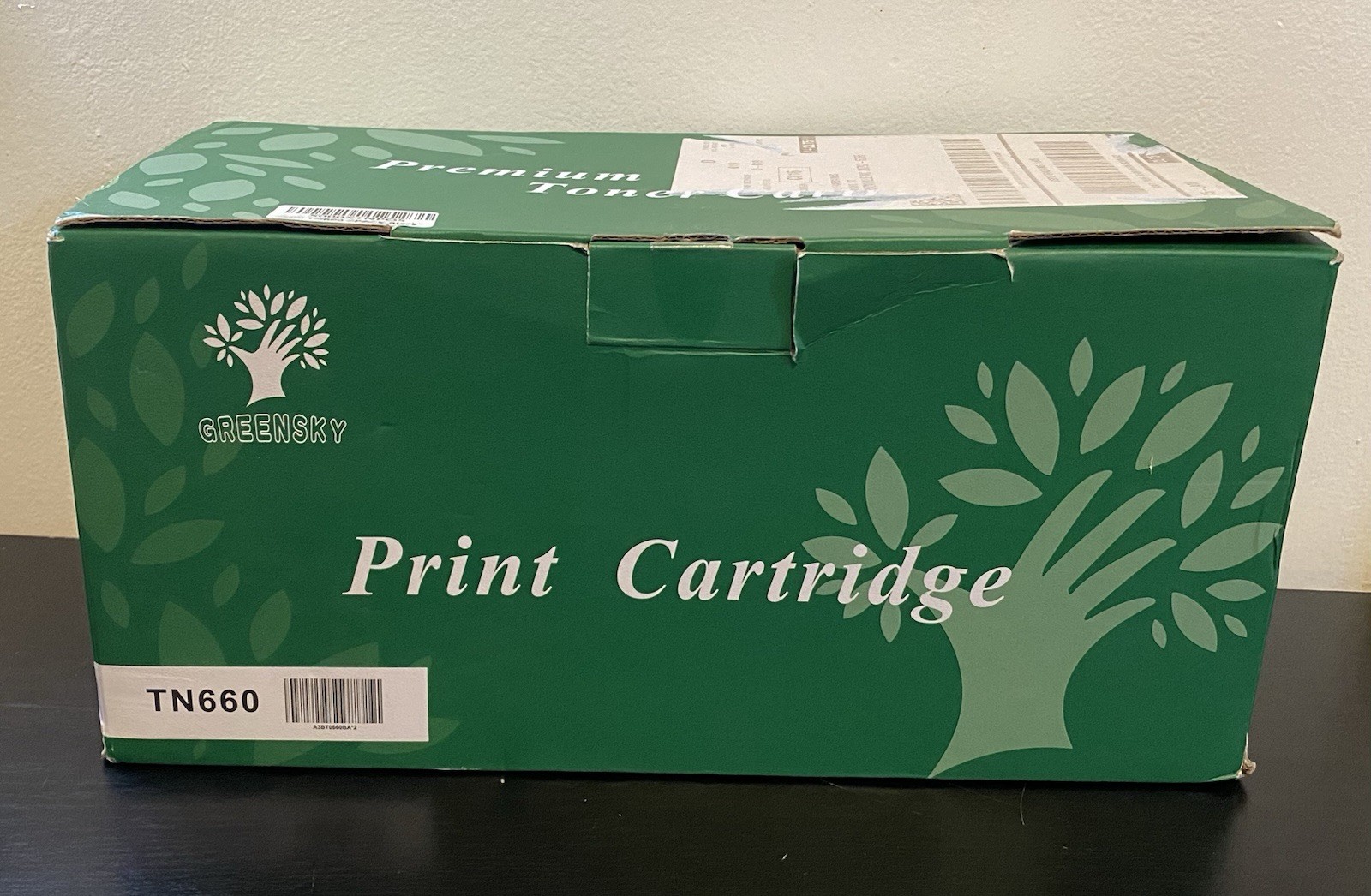 Greensky TN660 Black Ink Print Cartridge Premium Toner New 2-pack NIB