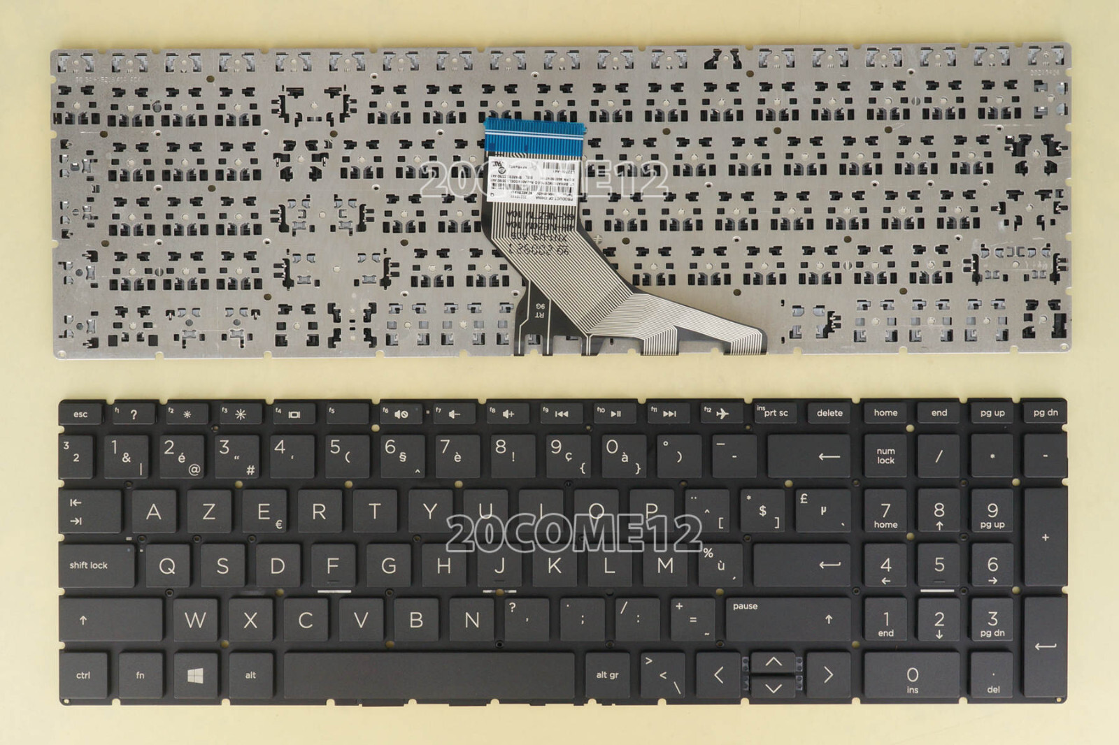 New For HP home 15-da 15-da1000 15t-da2000 Series Keyboard German Tastatur black