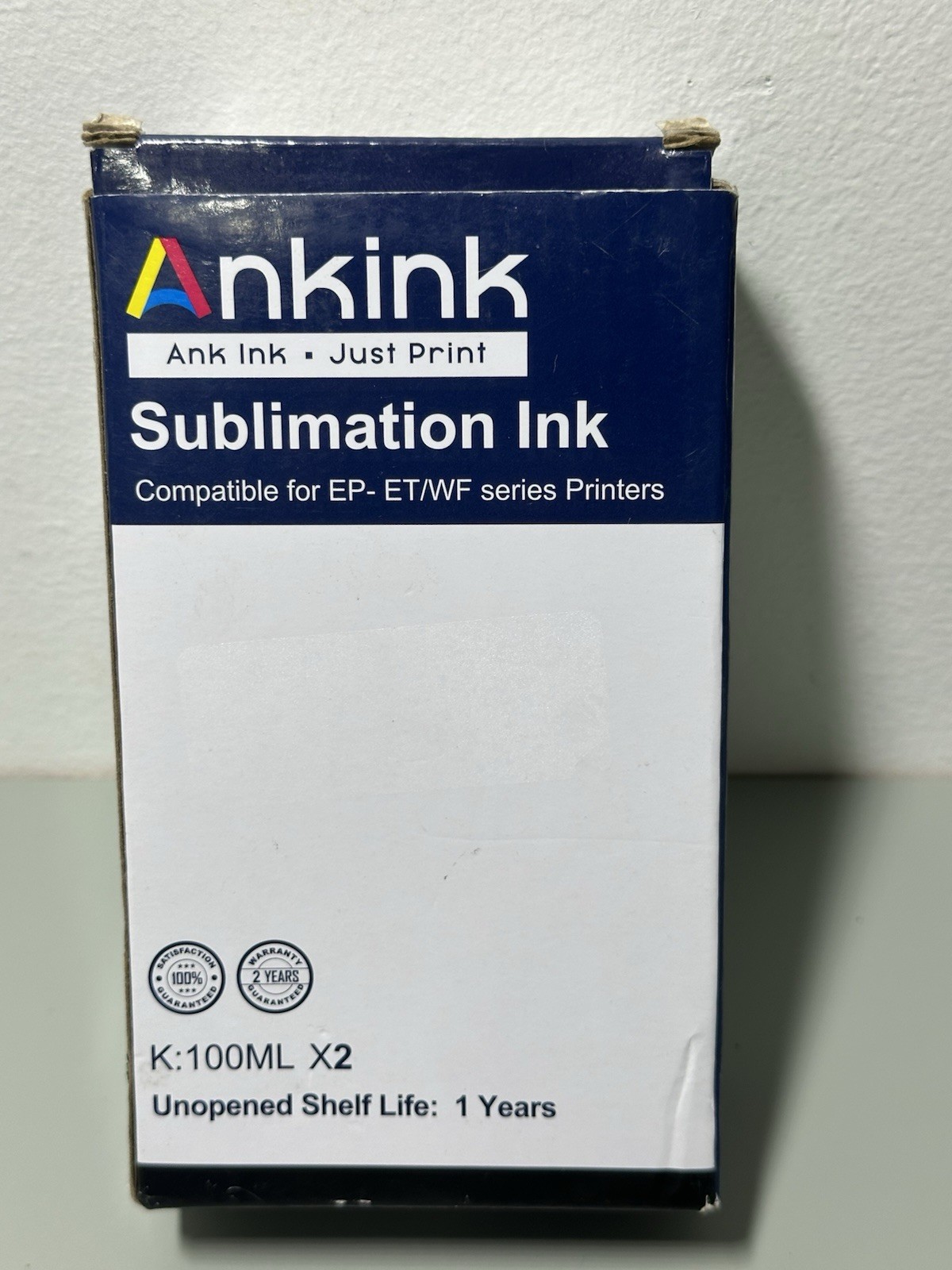 ANKINK  Sublimation Ink – 2x100ml Black Bottle for All Epsn Inkjet Printer
