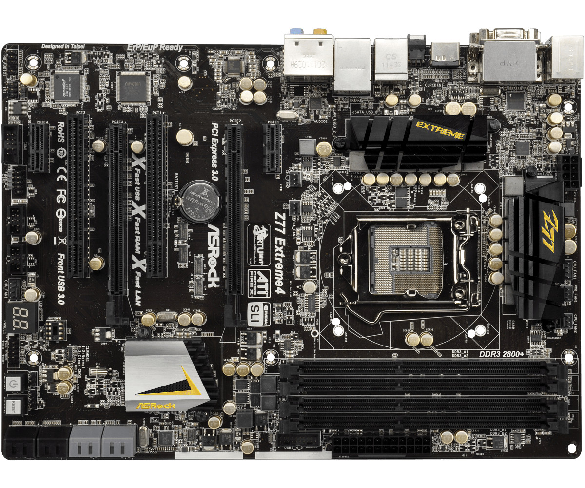 For ASRock Z77 EXTREME4 Motherboard LGA 1155 DDR3 ATX Mainboard
