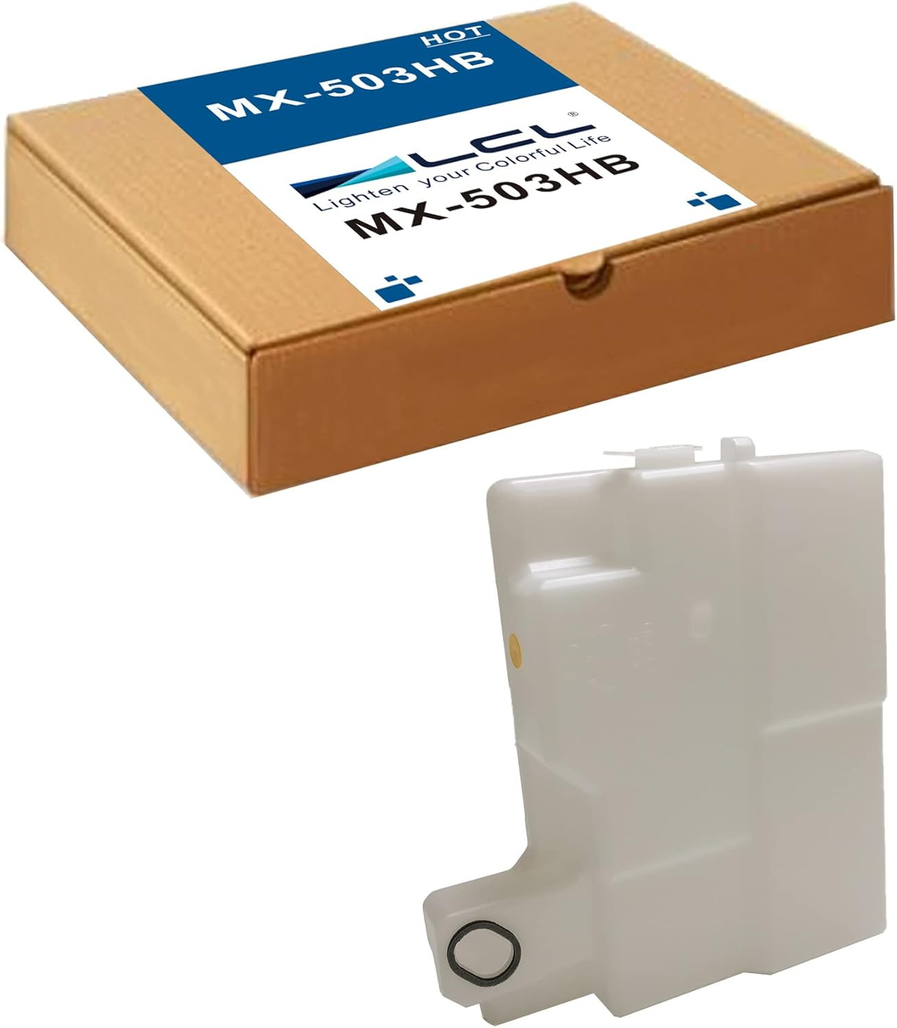LCL Compatible Waste Toner Bottle Replacement for MX-503HB MX503HB Sharp MX-M28