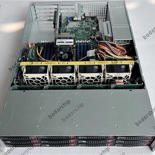 Supermicro H11SSW-NT Motherboard Custom Server 1X 7551P/4X DDR4 32G/2X 1T M.2