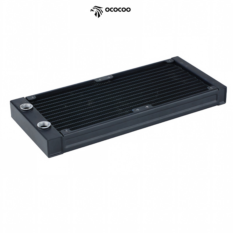 240mm G1/4 thread radiator aluminum radiator PC water-cooled USA Fast Delivery