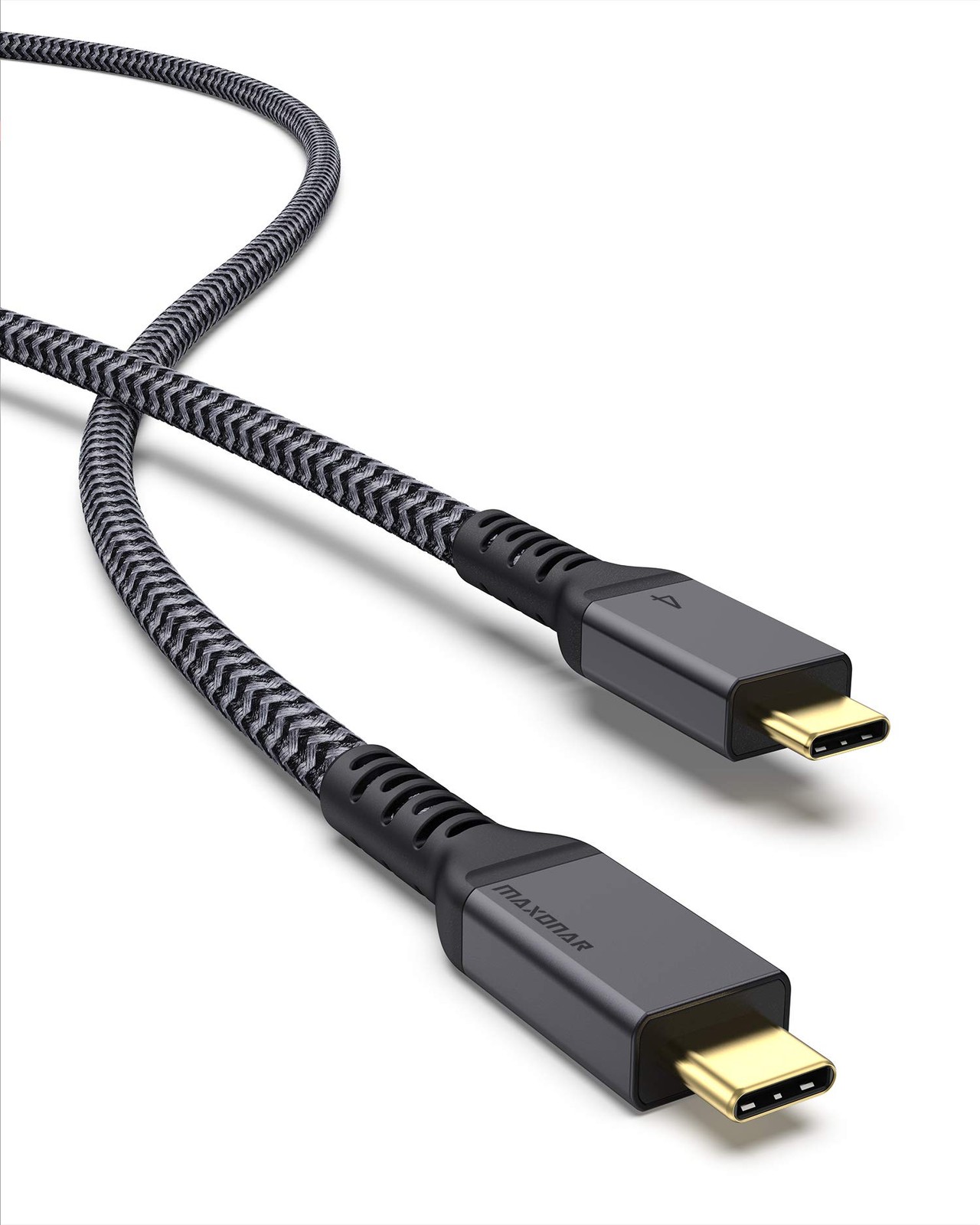 10FT Thunderbolt 4 Cable 40Gbps 240W Charging 8K 5K Display Data Sync USB C