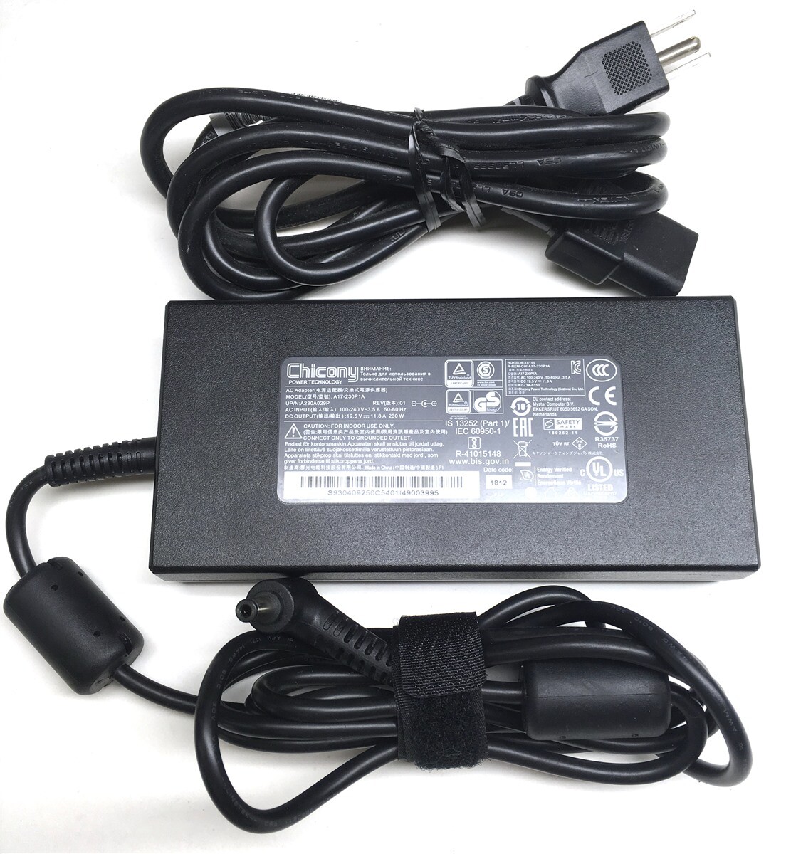 NEW Original 19.5V 11.8A 230W 5.5mm A17-230P1A for MSI Gs75 Stealth-243 RTX2070