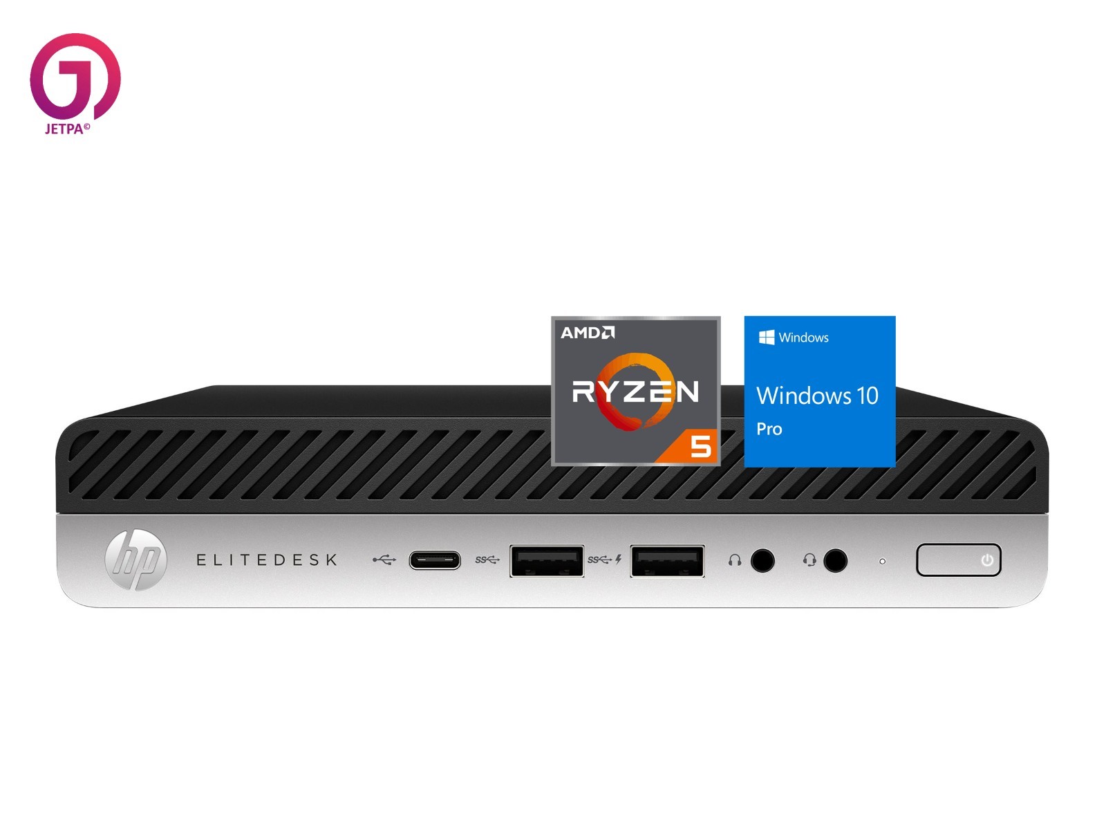 HP EliteDesk 705 G4 Mini PC Ryzen 5 PRO 2400GE | 16GB | 256GB | WiFi+BT | Win10P