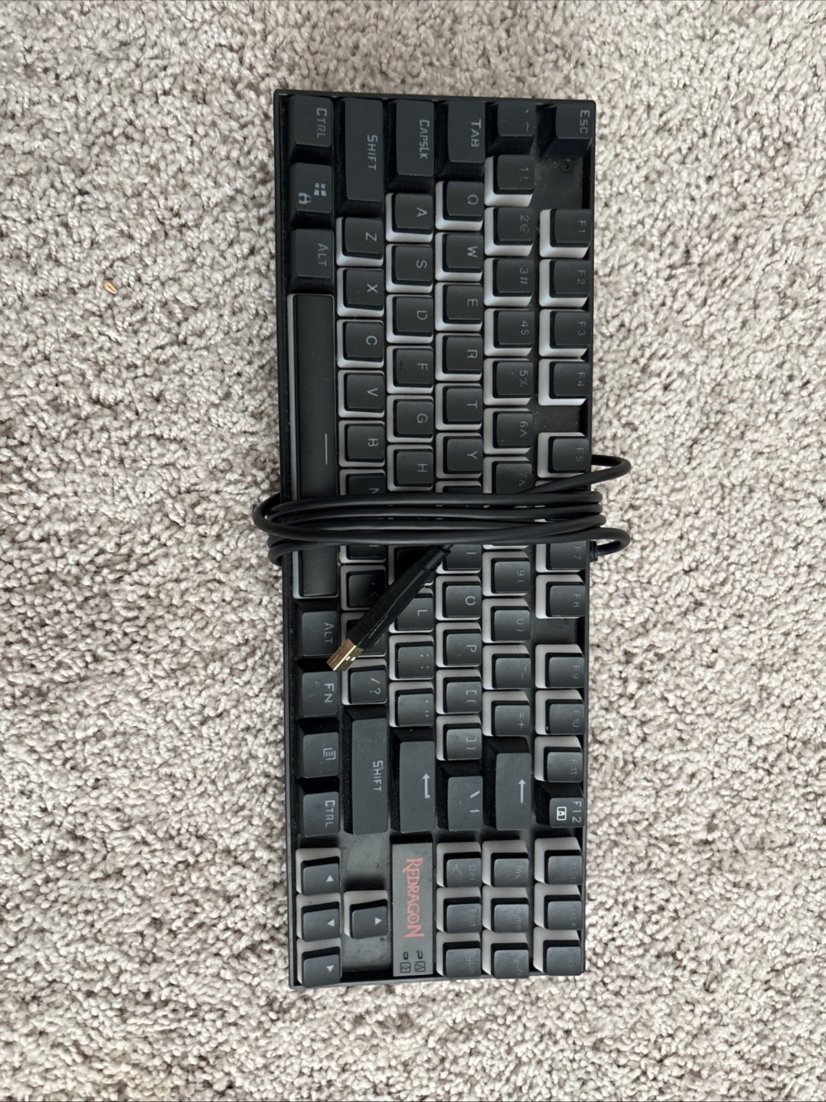 Redragon MCK552 Kumara 75% RGB Mechanical Wired Gaming Keyboard - Black