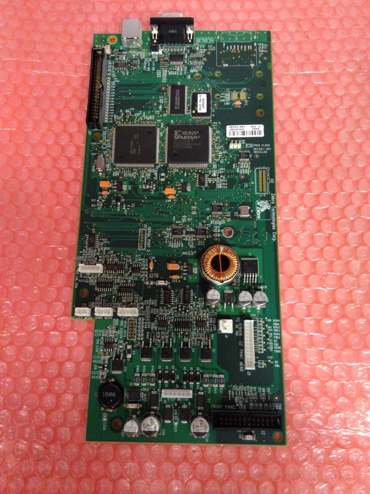 ZEBRA P1008211 / 28322-001 S4M MAIN LOGIC BOARD 4MB 