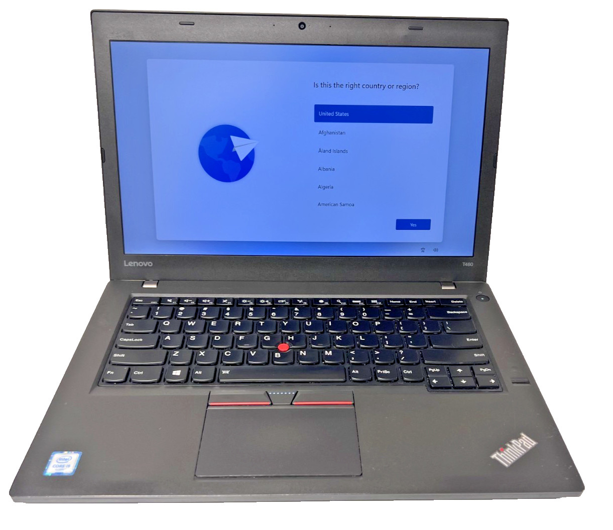 Lenovo ThinkPad T460 14" FHD Touch i5-6200U 8GB RAM 256GB SSD Win 11 Pro