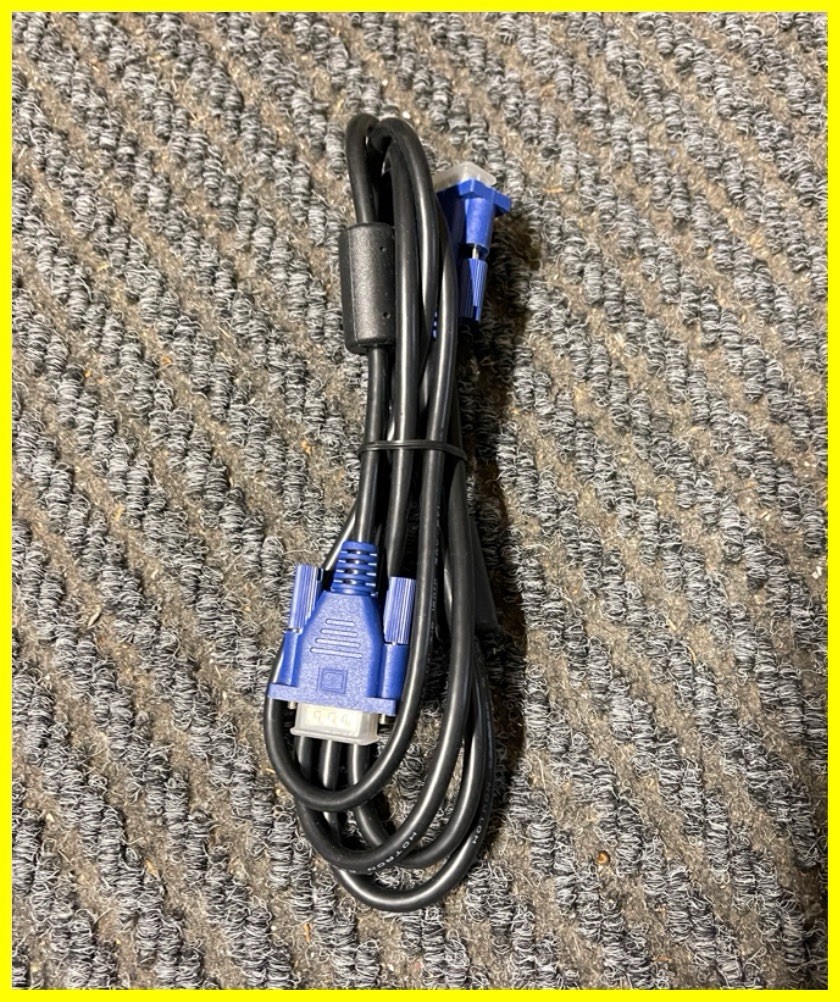 VGA Cable 6 Feet Male To Male 15 Pin