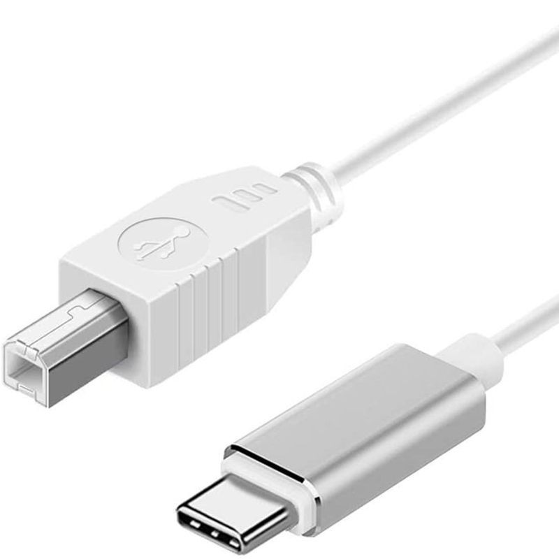 Cable adaptador USB-C / tipo C a USB-B de 3.3 pies para computadora portátil