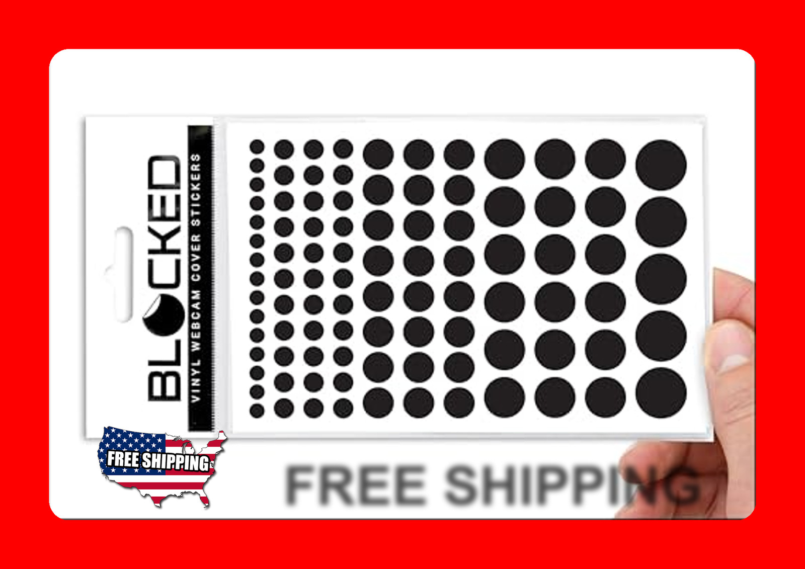 95 Pack Webcam Covers Vinyl Privacy Stickers for Devices