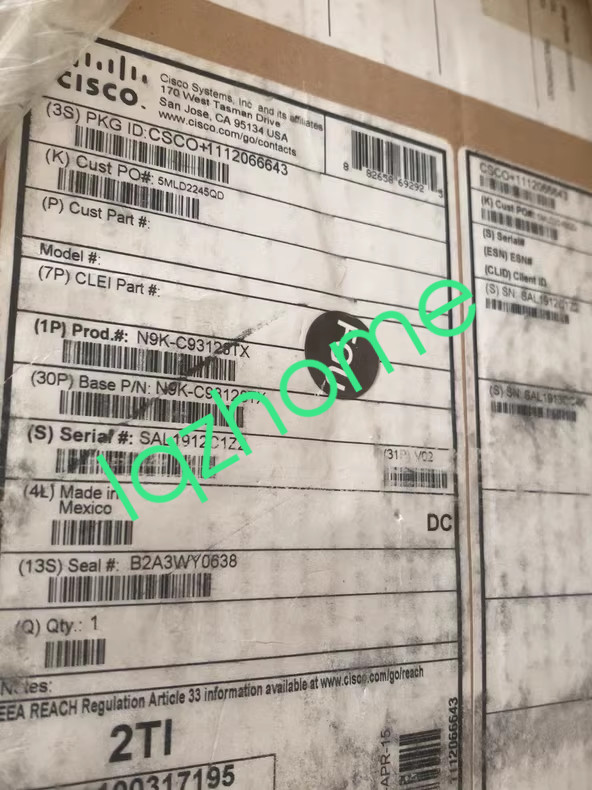 N9K-C93128TX Cisco Nexus 9300 96 port 100M/1/10G-T, 8 port 40G QSFP