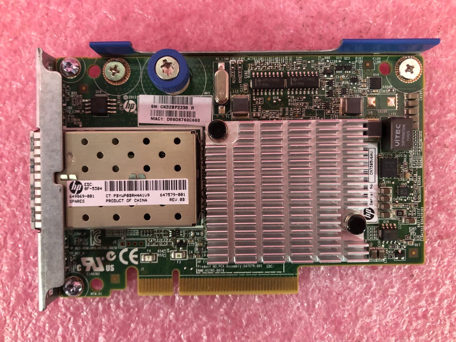 Strong-IT HP 649869-001 HP 10Gbe 530FLR Adapter PA
