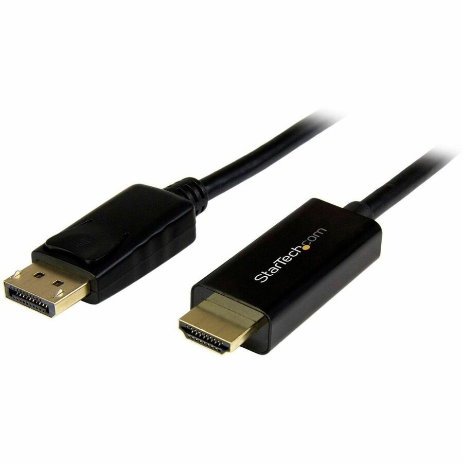 StarTech 6ft (2m) DisplayPort to HDMI Converter Cable