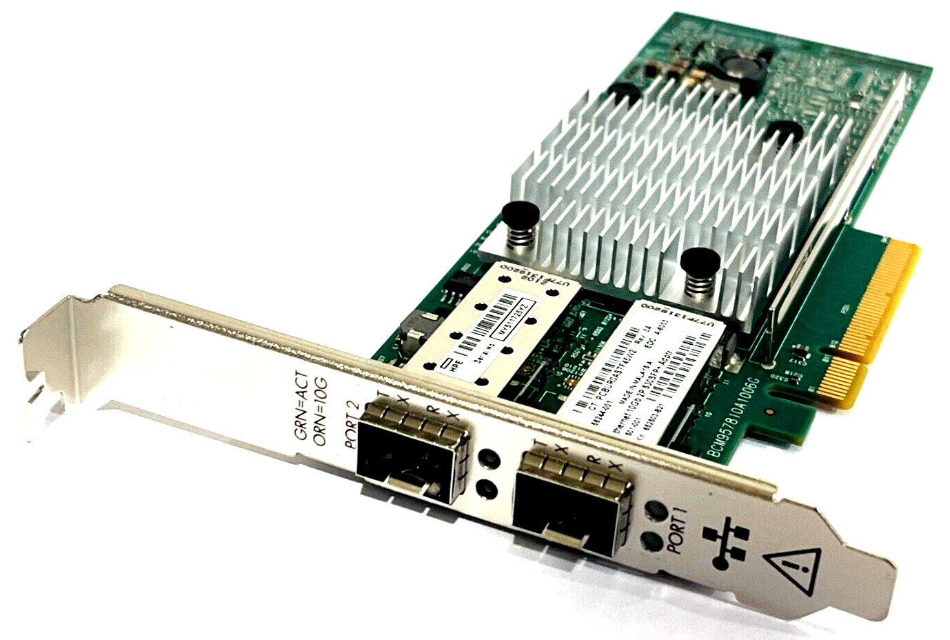HP 530SFP+ 10GB 10GBe DUAL PORT SFP+ PCIe Ethernet Adapter 656244-001 652501-001