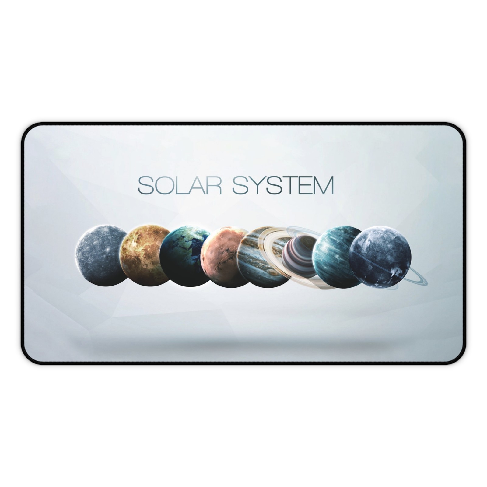 Solar System Planets Desk Mat | Space Theme Mouse Pad